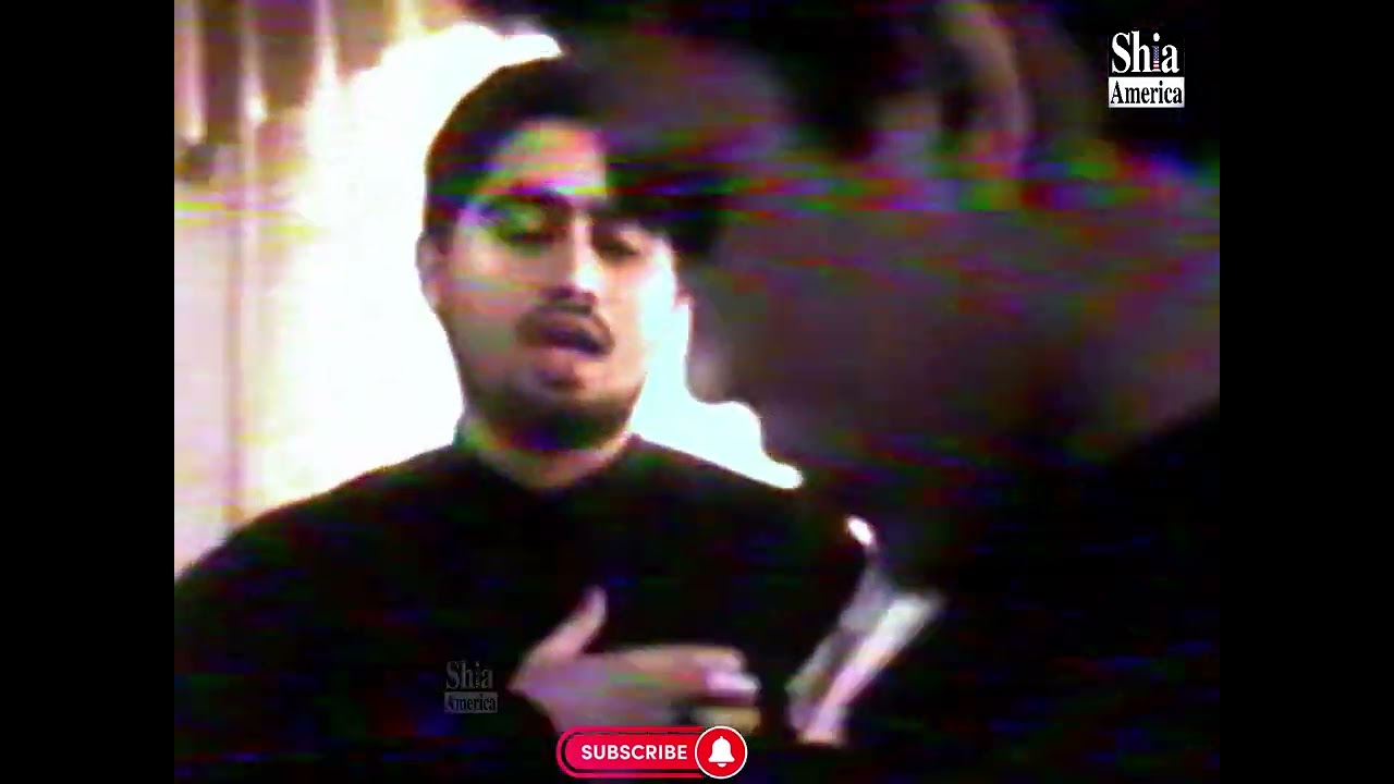 lahu Me Doob Gaya Jab Shabihe Paigambar||Shahryar Rizvi Sb Chicago1998||