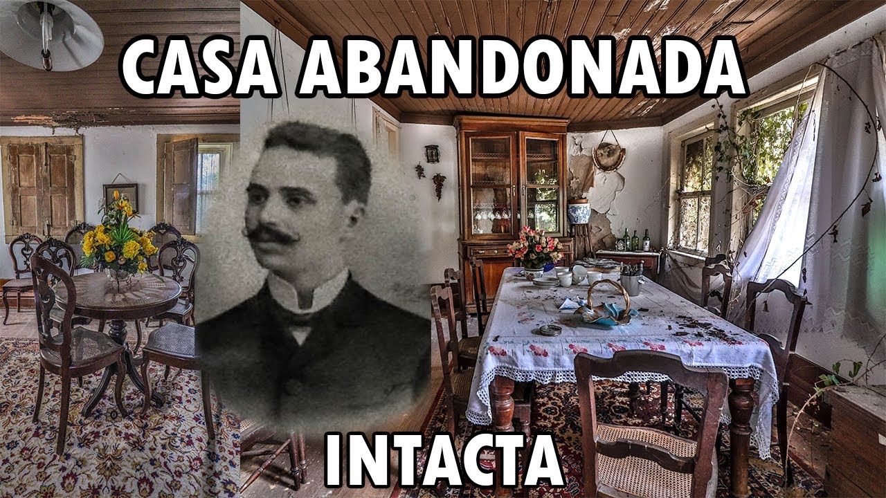 ESTA CASA ABANDONADA É UMA CÁPSULA DO TEMPO AUTÊNTICA - URBEX