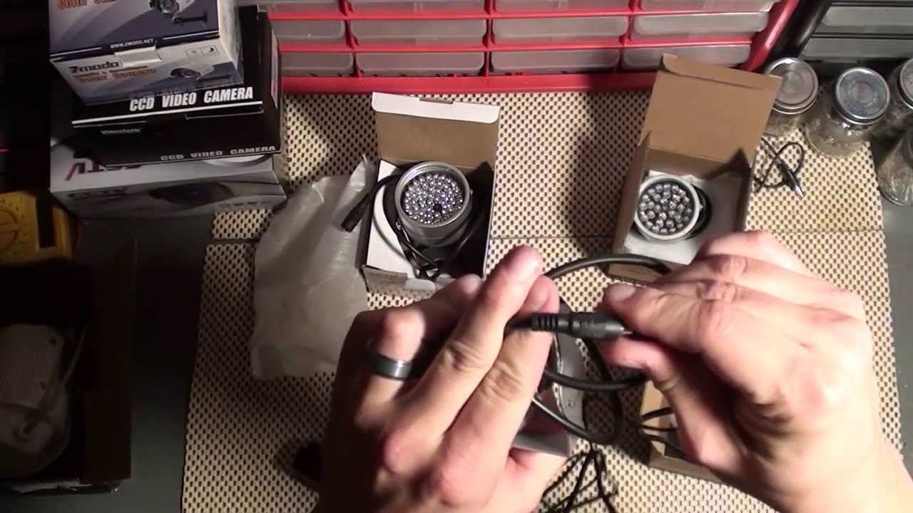 Infrared (IR) Illuminator Showdown with a Cheap Zmodo Pan Tilt Camera CM-T1001BG