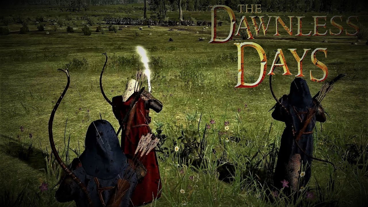 Total War Attila Dawnless Days : Lorien vs Isengard Cinematic Battle