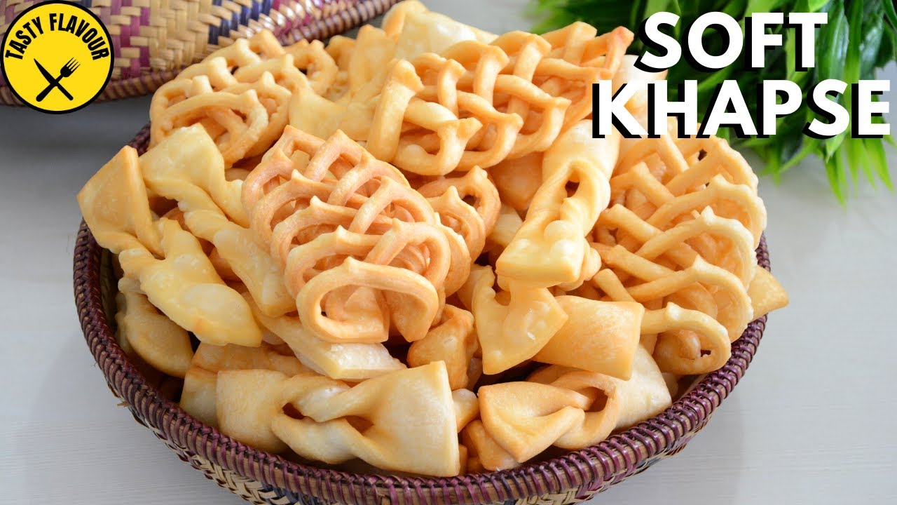 TIBETAN KHAPSE | SOFT KHAPSE RECIPE | HOW TO MAKE KHAPSE | KHAPSE RECPE | KHAPSE DESIGN