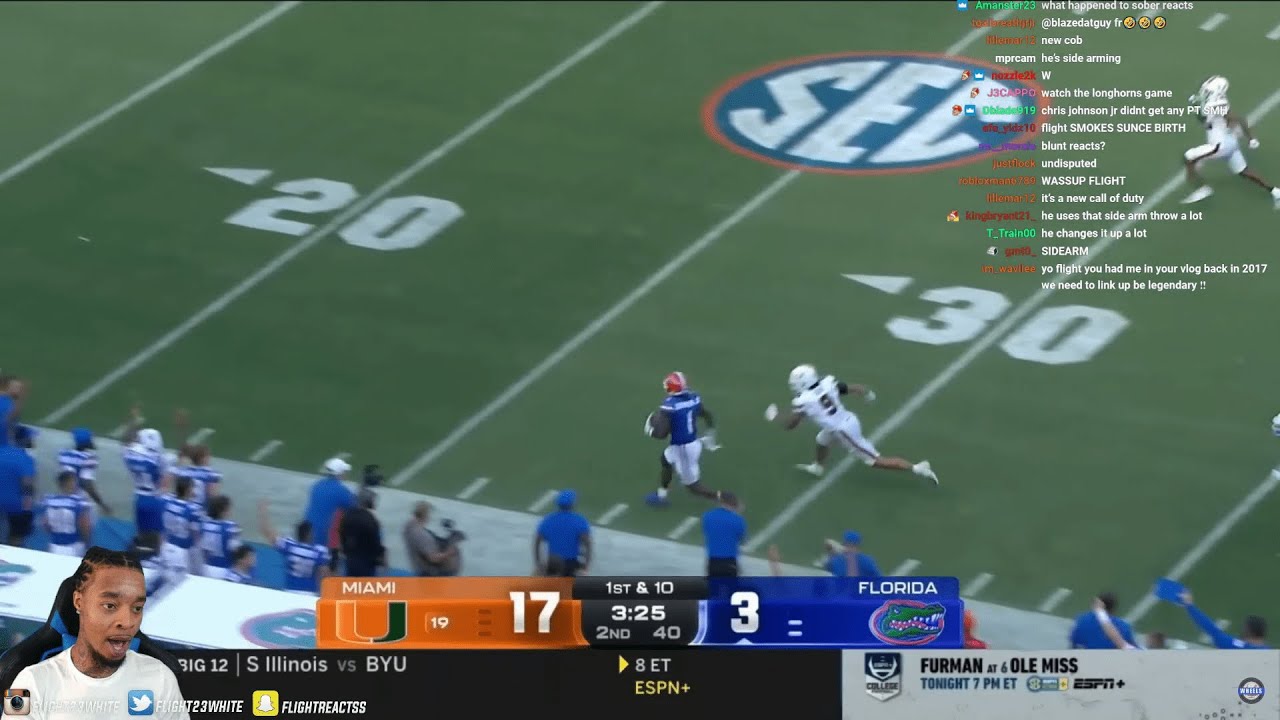 FlightReacts #19 Miami vs. Florida | 2024 College Football Week 1 Highlights