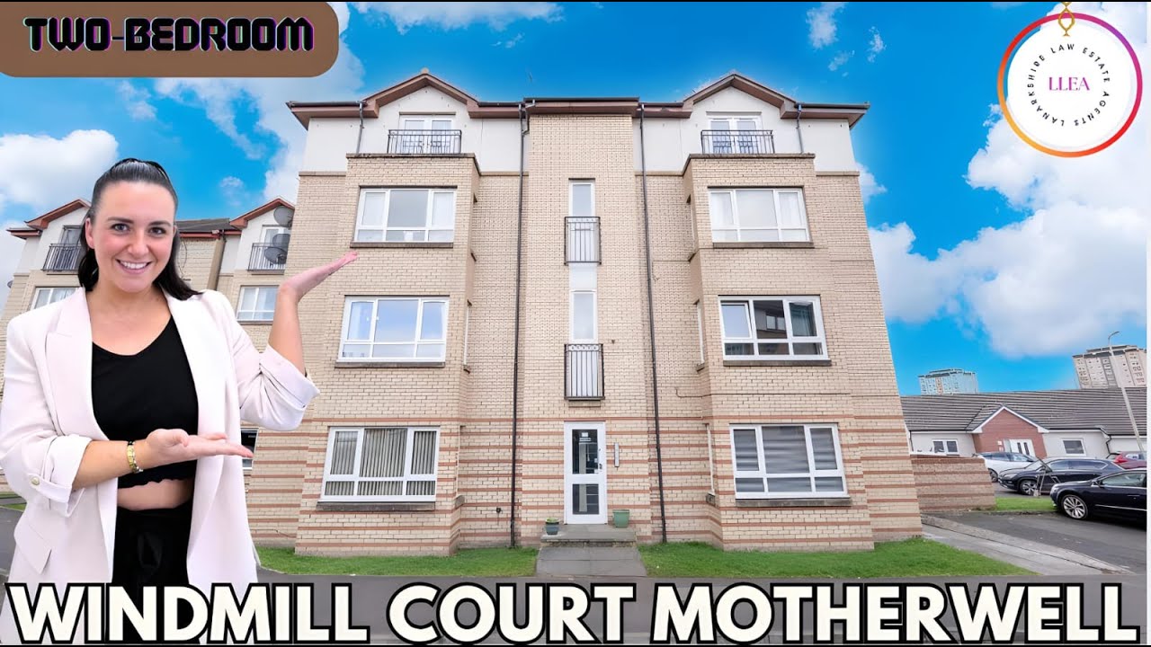 WOW! Explore This Stunning Two-Bedroom Flat in Windmill Court, Motherwell