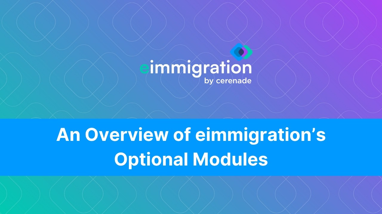 Обзор дополнительных модулей eimmigration