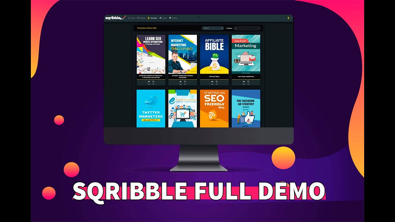 Sqribble Software Full Demo - Watch This Before Buying