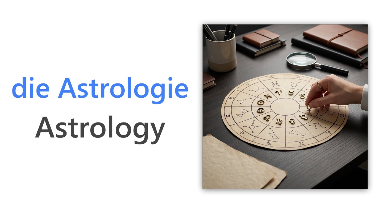 61 German Words for Astrology | Intermediate German Vocabulary | Wortschatz Astrologie