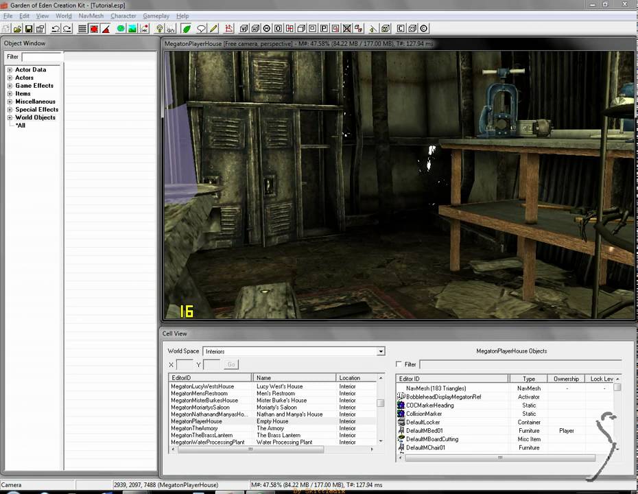 Fallout 3: GECK Weapon Creation Tutorial Part 1