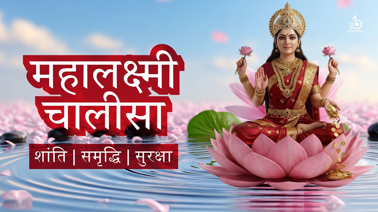 महालक्ष्मी चालीसा | धन-समृद्धि आकर्षित करें, बाधाएं दूर करें | सफलता व शांति के लिए रोजाना जाप करे