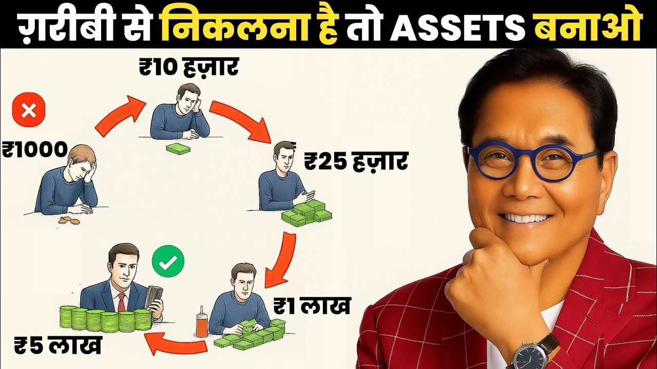 ग़रीबी छोड़नी है तो पैसे को काम पर लगाना सीखो | Robert Kiyosaki के 10 Money Rules जान लो!