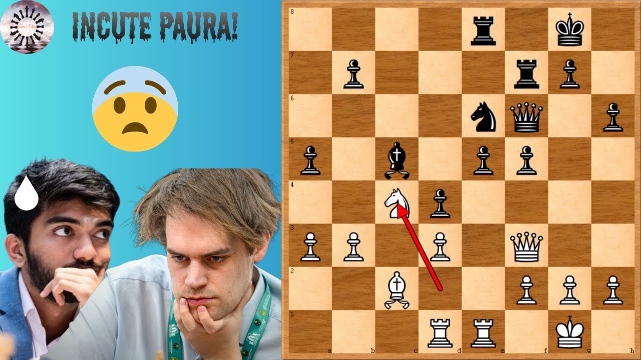100 ISCRITTI!! Il Candidato incute PAURA! Dommaraju Gukesh vs Matthias  Blübaum!