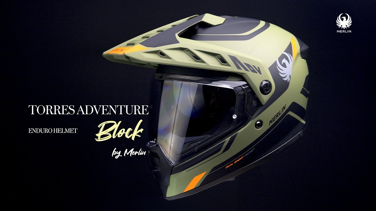 Merlin Torres Adventure Block Enduro Helmet