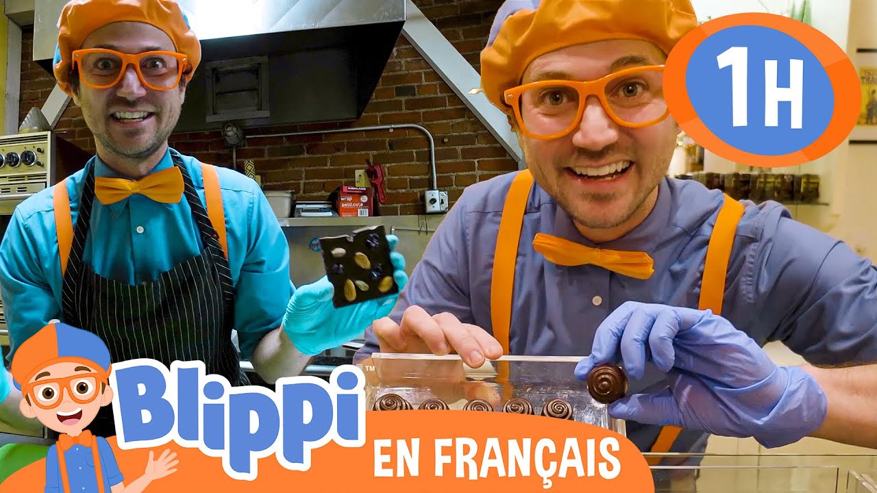 Blippi chez le chocolatier | Blippi en français | Vidéos éducatives pour enfants
