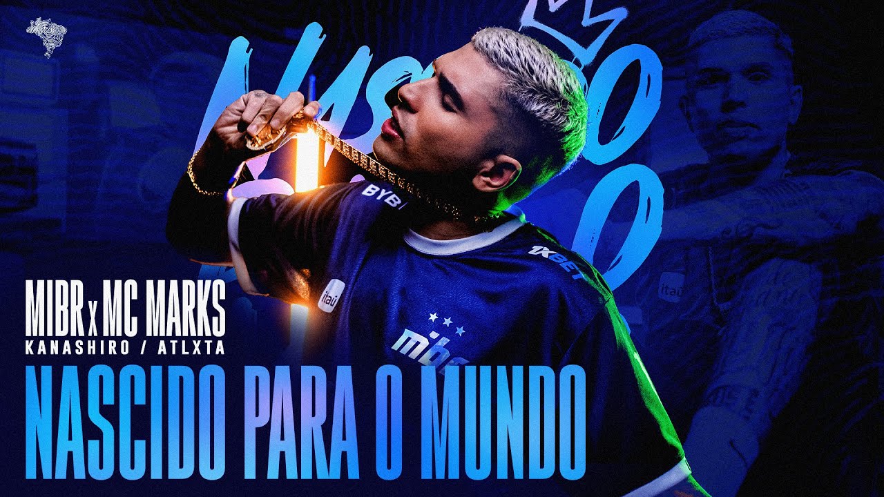 MIBR x MC MARKS - NASCIDO PARA O MUNDO (official 2024 lineups announcement)