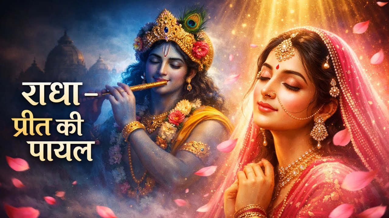 राधा – प्रीत की पायल | Radha Krishna Duet Bhajan | Emotional Devotional Song | Shraddha Geet