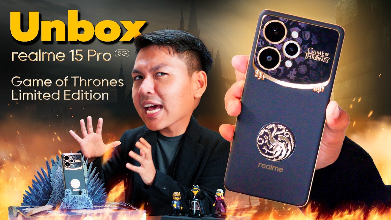 ทั้งโลกมีแค่ 5000 เครื่อง 🤯! แกะกล่อง realme 15 Pro 5G Game of Thrones Limited Edition !!