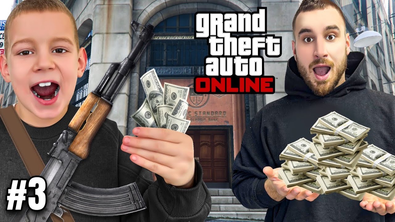 PLJAČKAMO BANKU U GTA 5 ONLINE - EP3