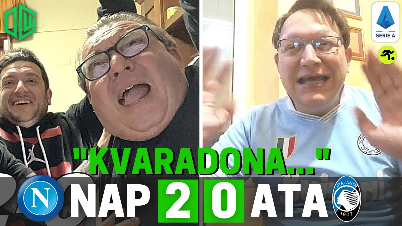 NAPOLI ATALANTA 2 0 | TIFOSI NAPOLETANI DI NUOVO IN FESTA: “IL SOGNO È VICINO‼️” | TIFOSIAMO