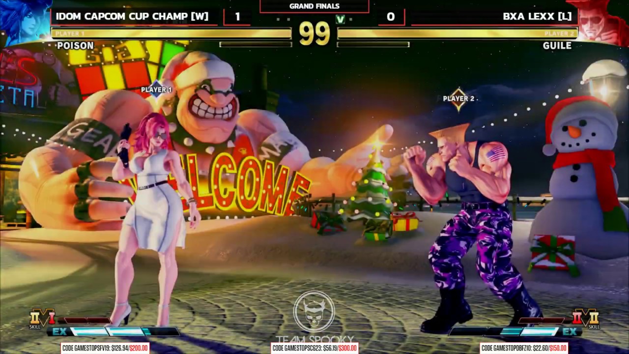 [SFVCE] Grand Finals - Idom (Poison) vs Lexx (Guile) - NLBC 197