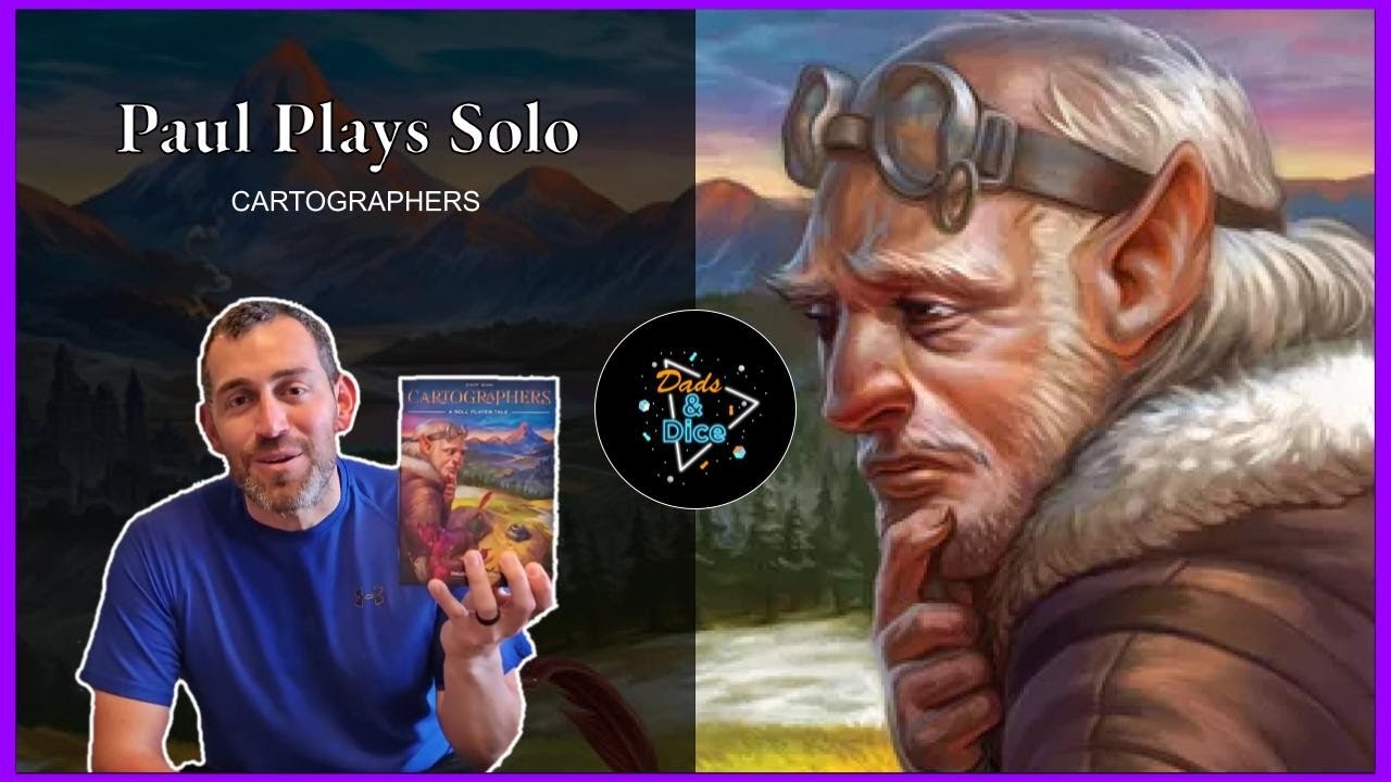 CARTOGRAPHERS | Board Game | Paul Plays Solo