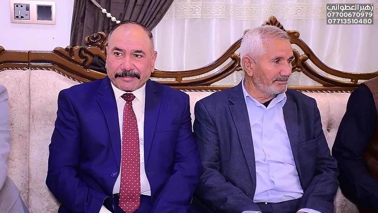 افتتاح مضيف السادة المولى الموسوية بحضور وجهاء وشيوخ السادة الف الف مبروووك التصوير زهير العطواني