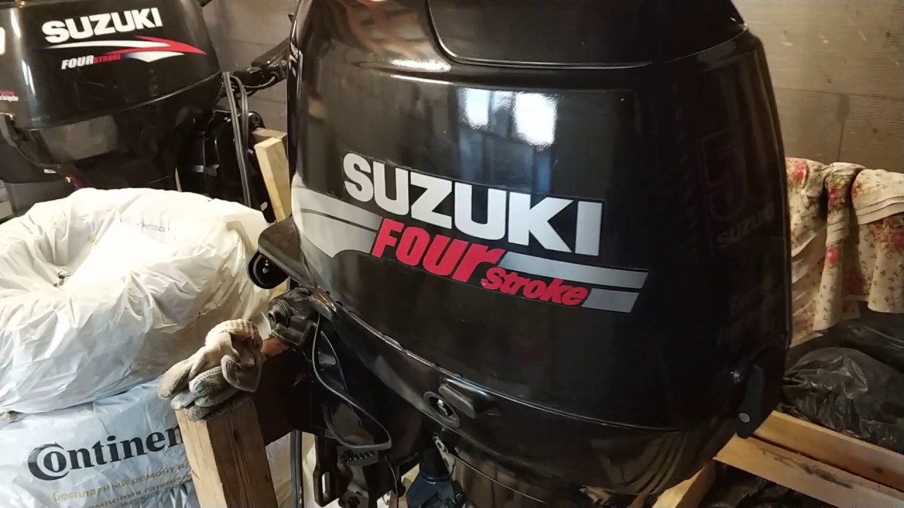 Suzuki df50 осмотр