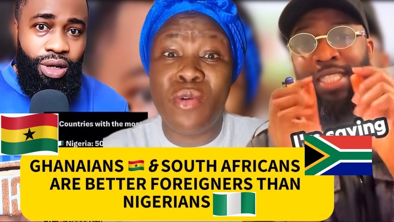  NIGERIANS🇳🇬 Are WORSE THAN SOUTH AFRICANs🇿🇦and GHANA🇬🇭