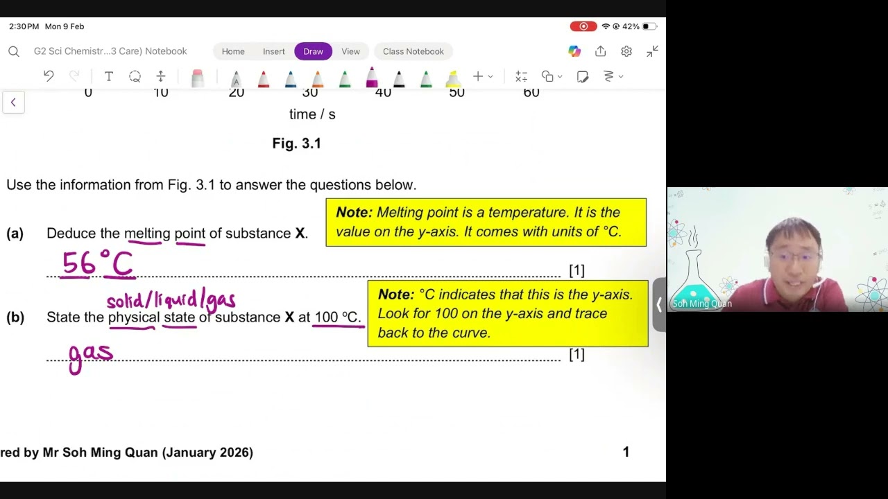 [Sec 3 G2 Sci Chem] Data Skills (1) - Interpreting heating and cooling curves
