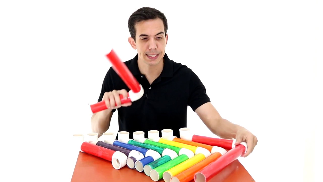 Como fazer um Tubofone de Mesa - Marcus Vieira