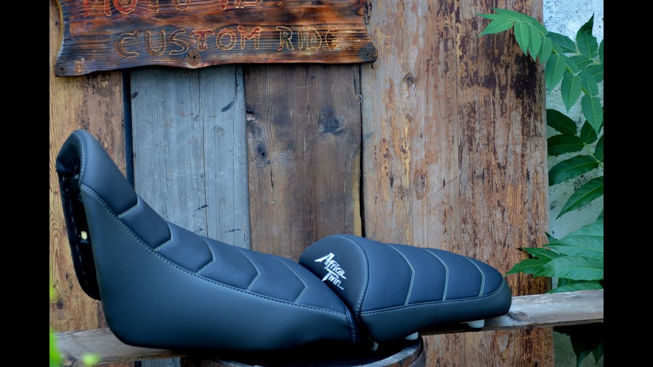 Honda Africa Twin comfort seats . Motovis Custom Seats . Customizing