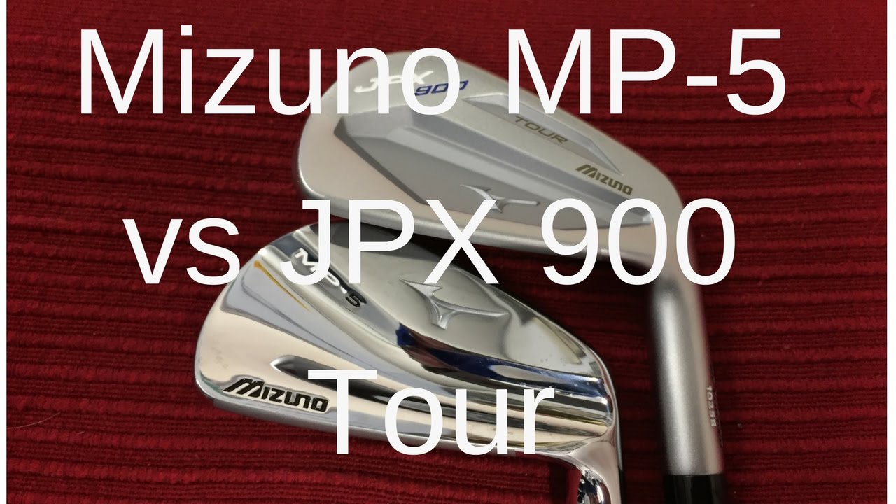 Mizuno MP-5 vs JPX 900 Tour