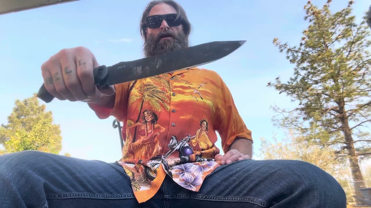 Kabar Becker bk9 combat Bowie (Phantom of the Chopera)