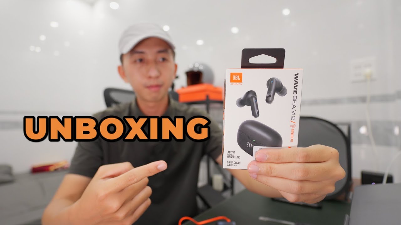 UNBOX và TEST NHANH Tai Nghe JBL Wave Beam 2