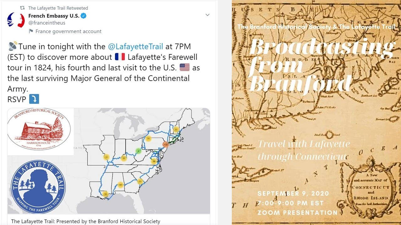 The Lafayette Trail - Broadcasting from Branford