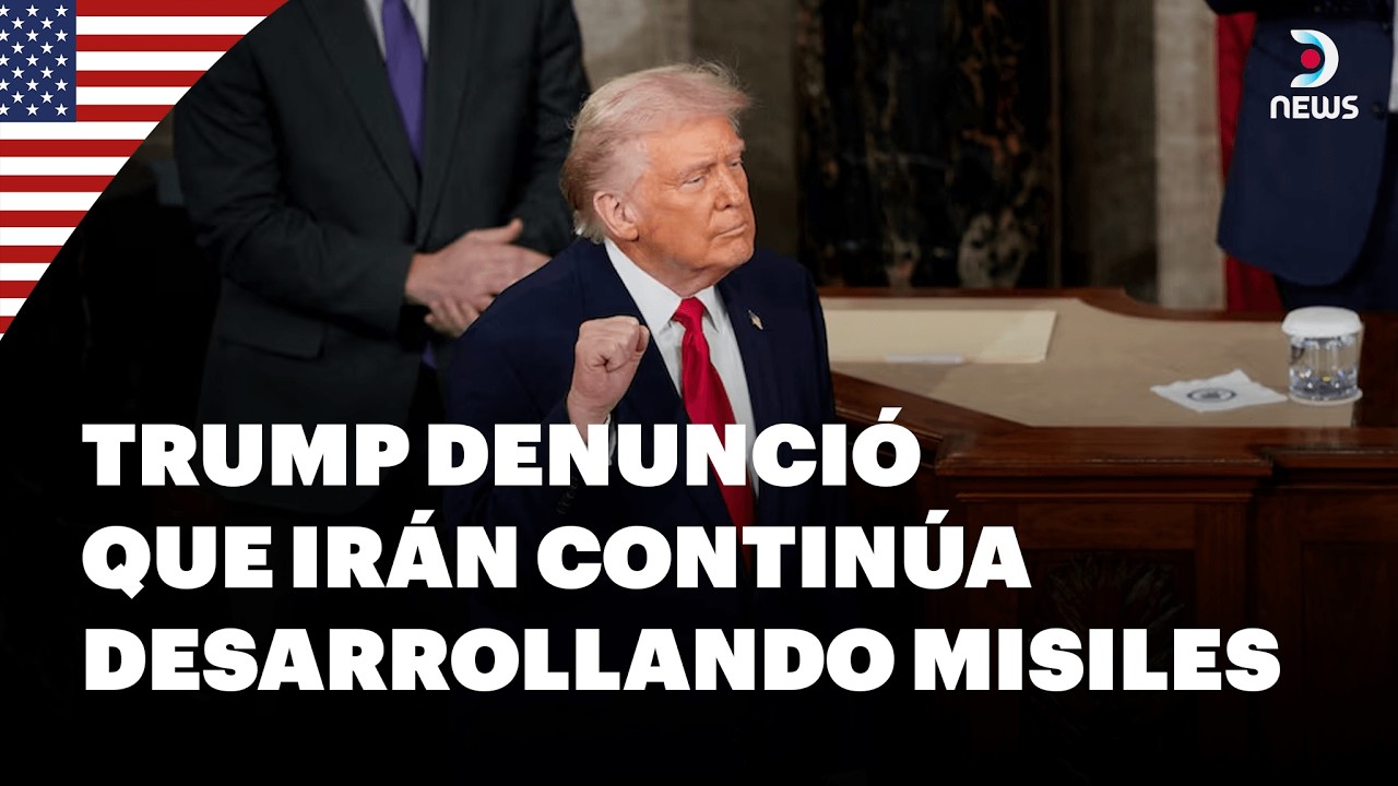 🇺🇸 Trump denuncia que Irán desarrolla misiles que amenazan a Europa y EE.UU. | DNews