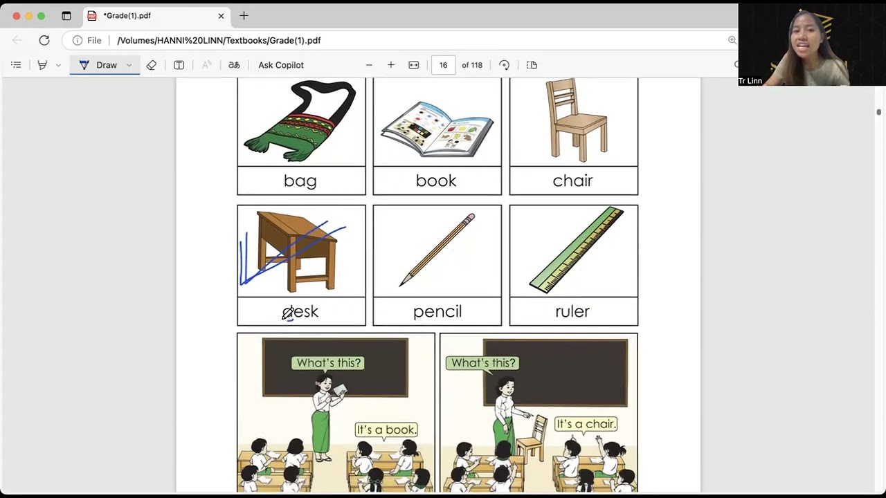 Grade(1) English Unit(2) Lesson(1)