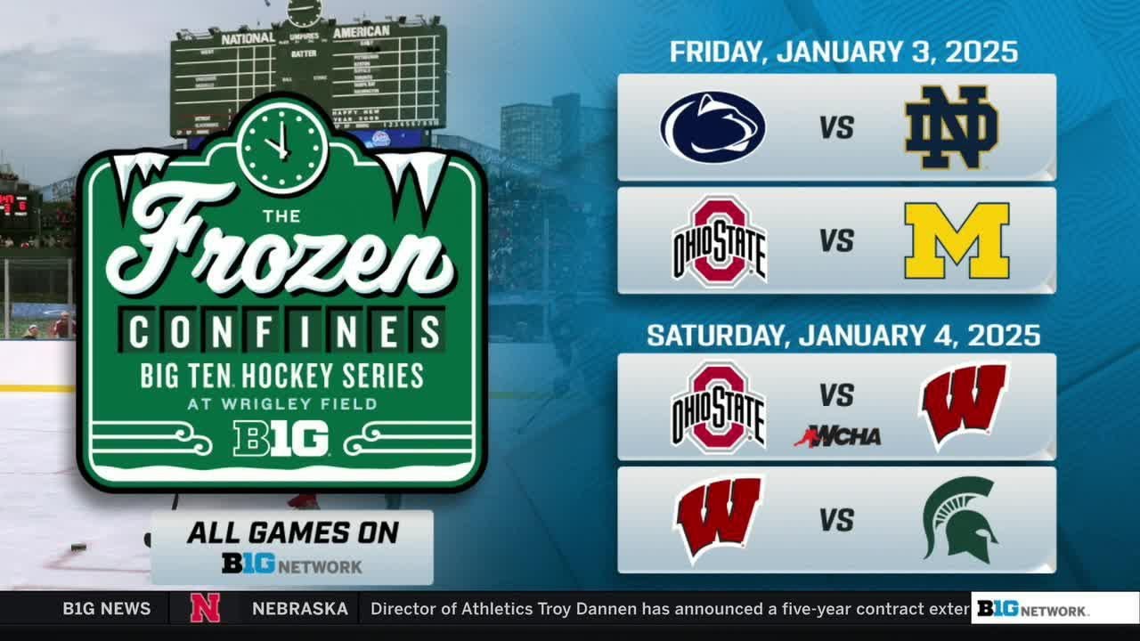 The Frozen Confines | Big Ten Hockey Series Set to Take Place at Wrigley Field