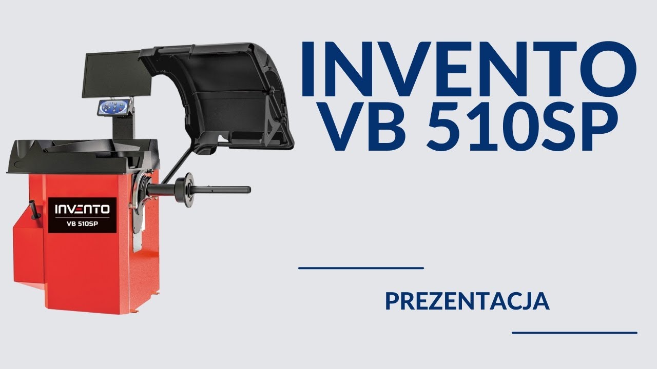 INVENTO VB 510SP - Prezentacja wyważarki