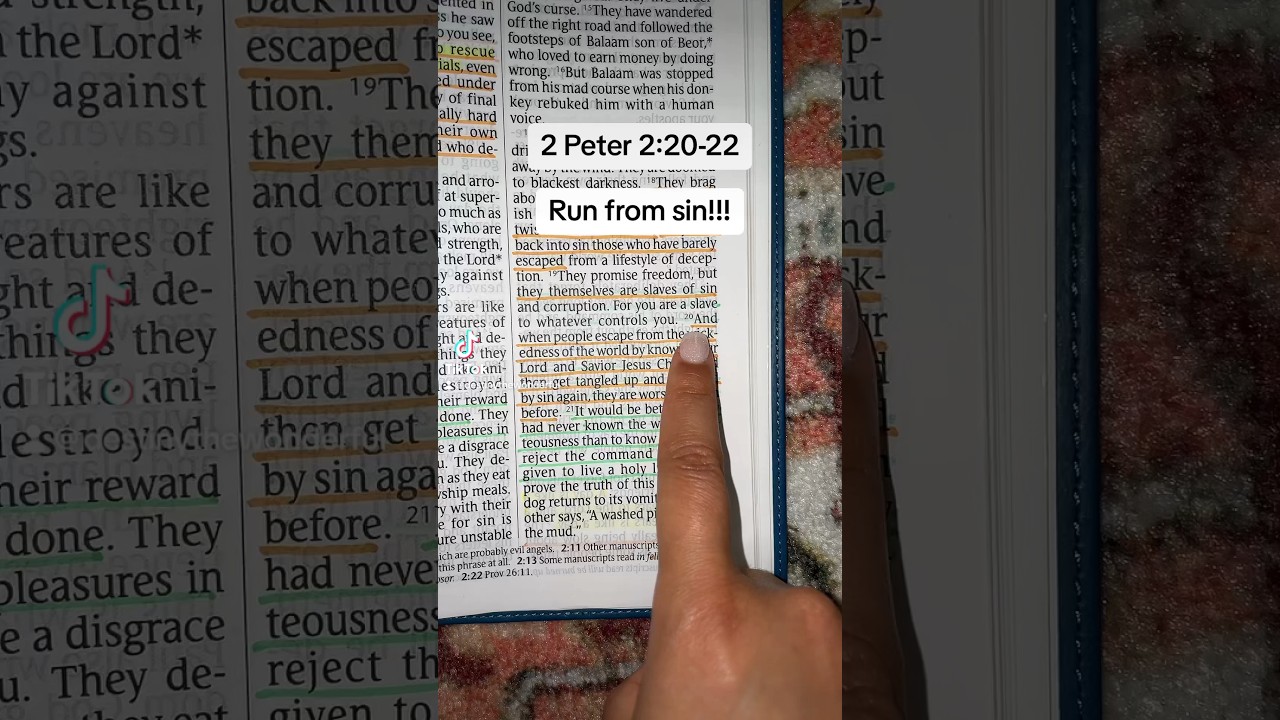 2 Петра 2:20-22