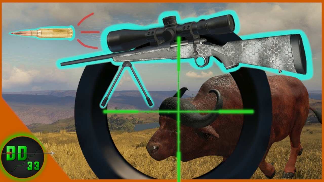 Going For Head Shots Only with The 7MM Magnum in Africa! Call Of The Wild