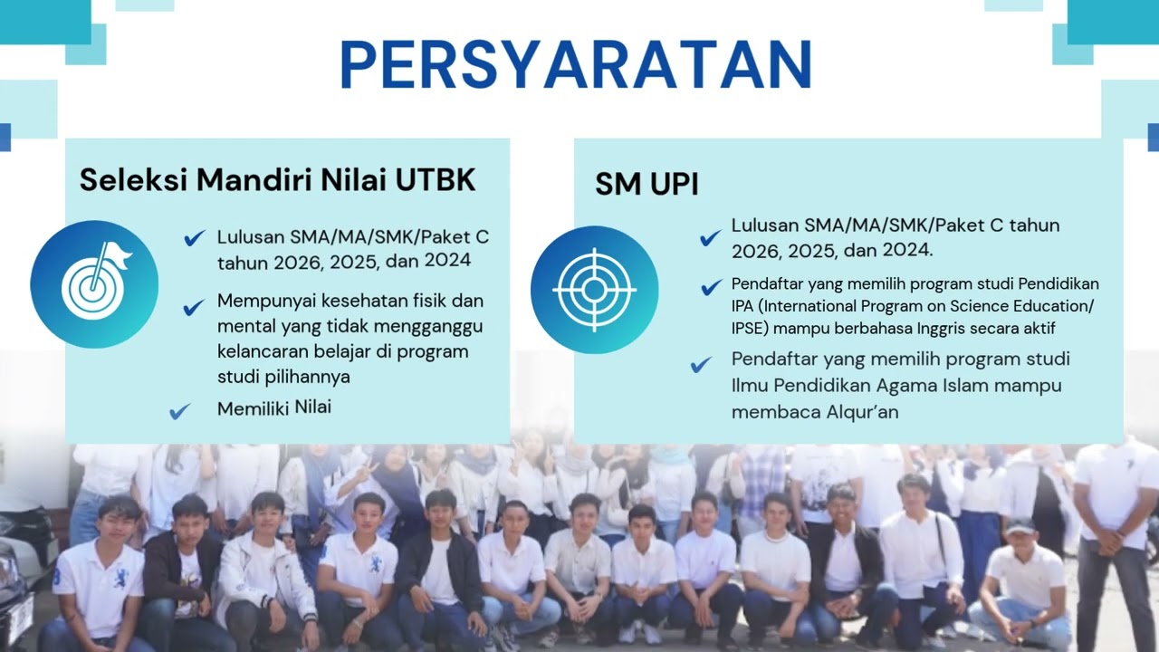 Seleksi Jalur Mandiri UPI 2026 Resmi Dibuka