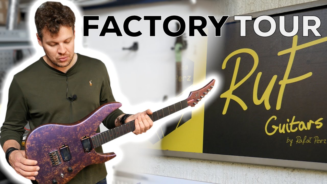 RUF GUITARS - Factory Tour (jak robione są gitary z kompozytu?!)