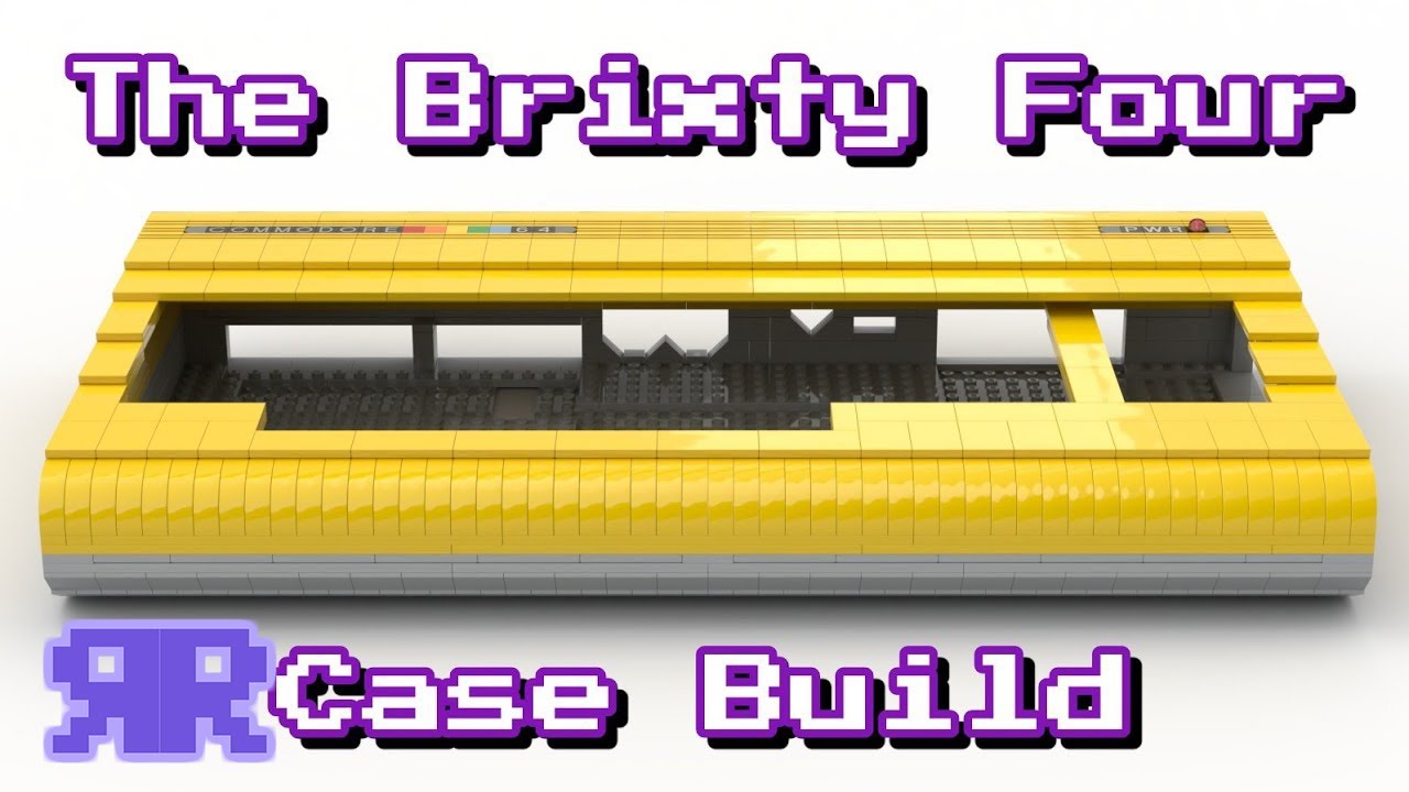 2/3: #LEGO C64 Real Case Build #TheBrixtyFour - Own It, Win It!