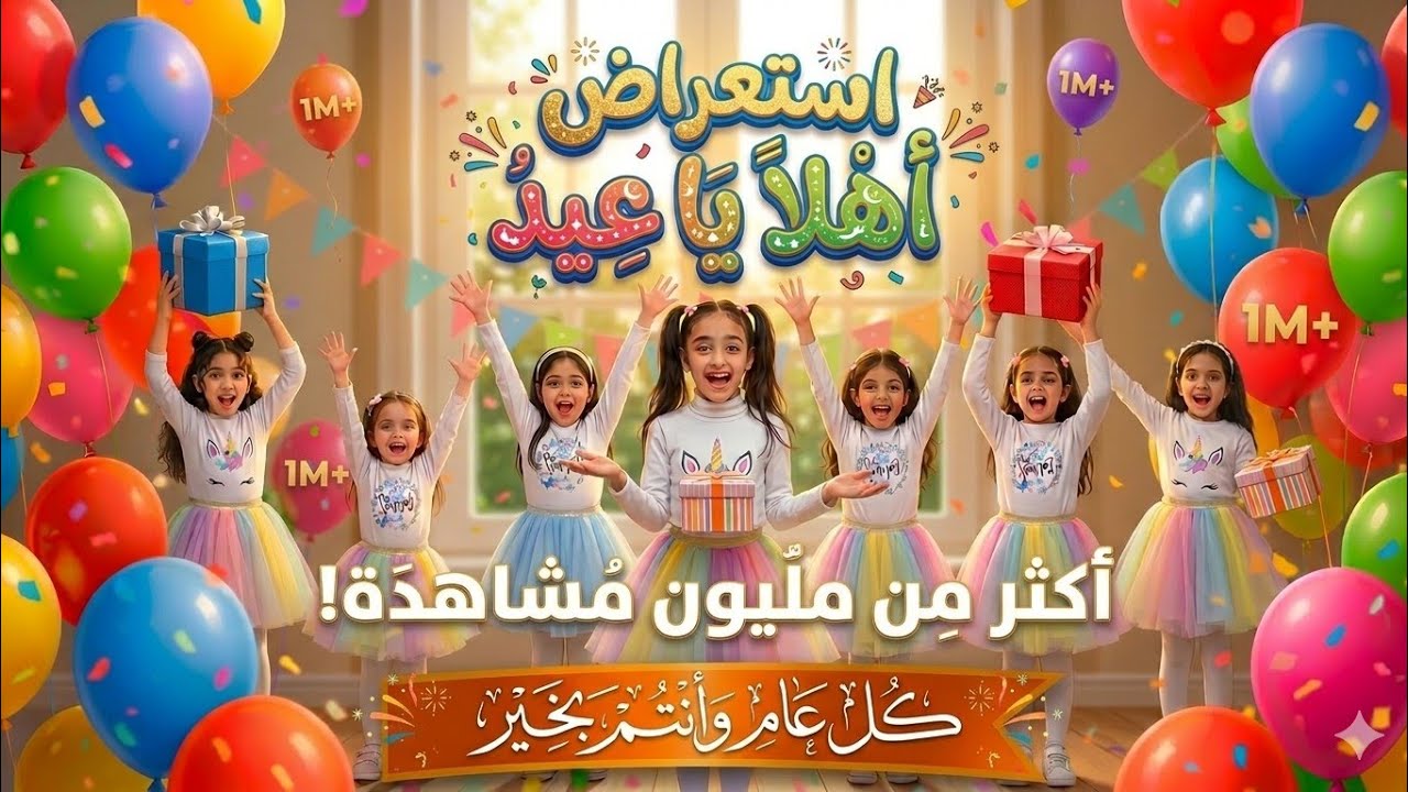 اهلا ياعيد استعراض غاية في الجمال