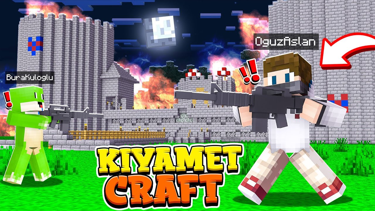 SİLAHLARLA KALE BASTIK - KıyametCraft #3