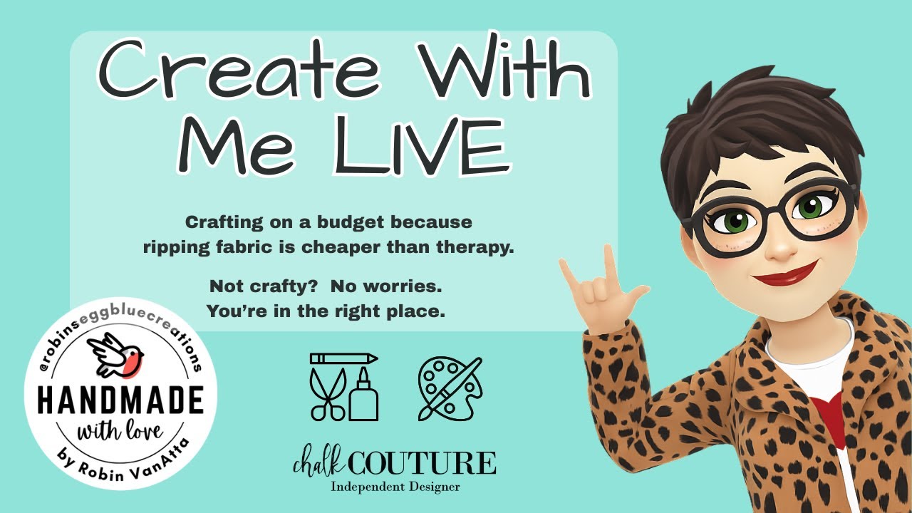 Create With Me Live -- Chalk Couture