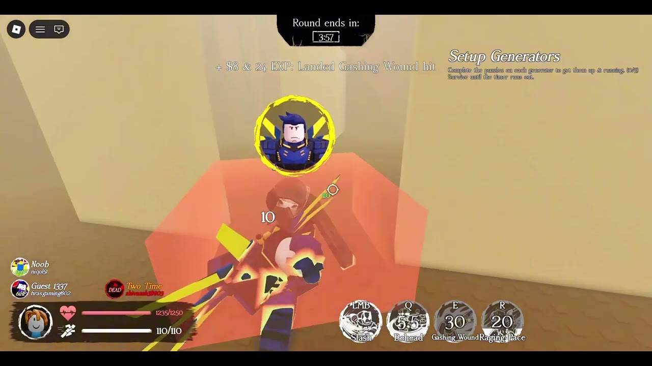 trying to get m4 slasher at my alt account part 1