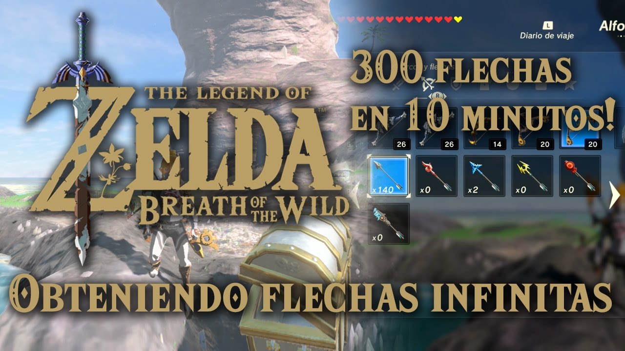 Zelda Breath Of The Wild - Obteniendo flechas infinitas