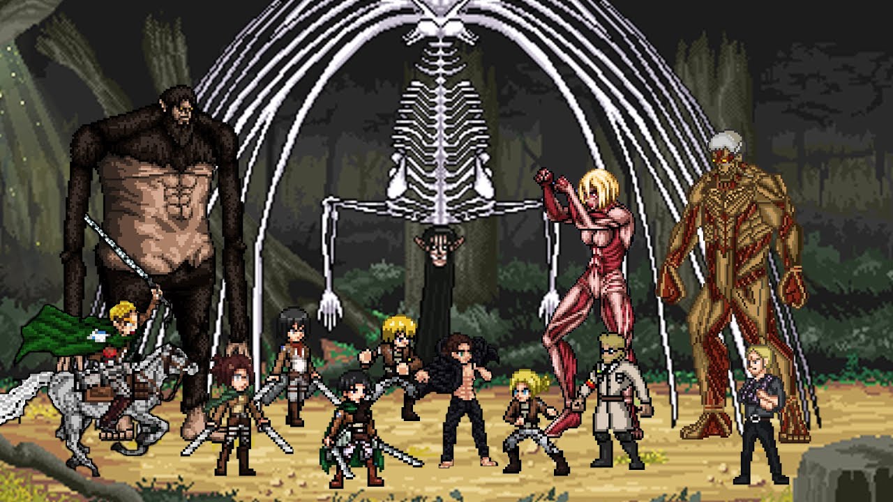 AKHIRNYA TOURNAMENT ATTACK ON TITAN DIMULAI! SIAPAKAH TITAN TERKUAT?! | Anime Mugen