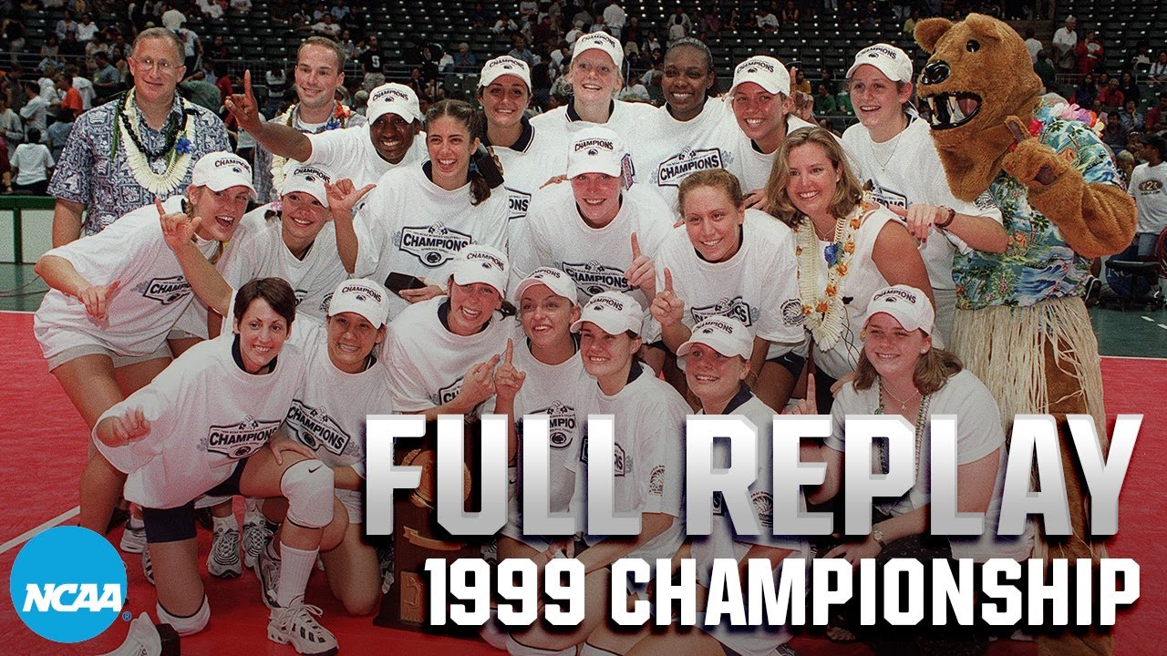 Penn State vs. Stanford: 1999 NCAA volleyball championship | FULL REPLAY