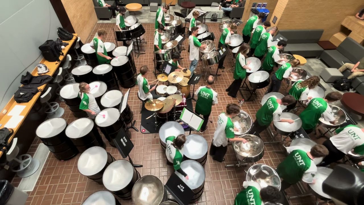 Coffee Street by Andy Narell | UNT 2 O’clock Steel Band, Music at Noon Fall ‘25